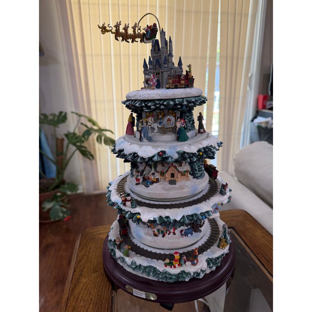 Bradford Exchange Disney Tabletop Christmas Tree: The Wonderful World of Disney